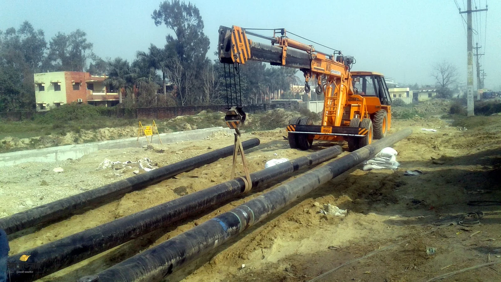 अमलेखगन्ज–लोथर पेट्रोलियम पाइपलाइनः ‘ल्याण्ड फिलिङ’का काम धमाधम, इआइए अन्तिम चरणमा