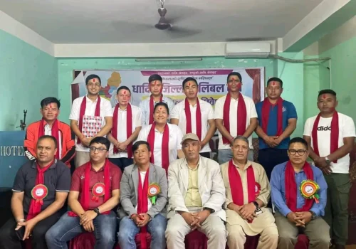 धादिङ जिल्ला भलिबल संघको अध्यक्षमा अमृत तामाङ चयन