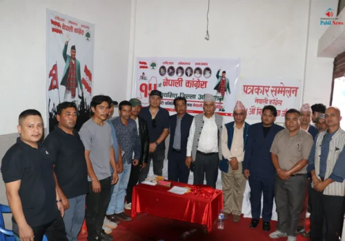 धादिङमा देउवा पक्षको अधिवेशन तयारी समितिको कार्यालय संचालनमा
