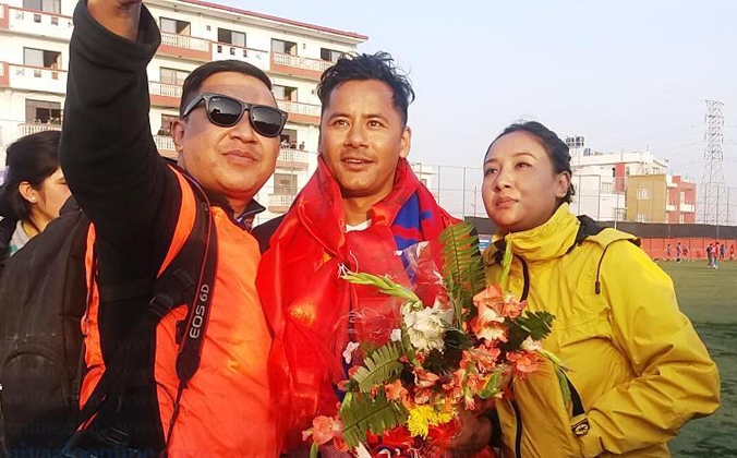 अनिल गुरुङले अन्तर्राष्ट्रिय खेलबाट लिए सन्यास