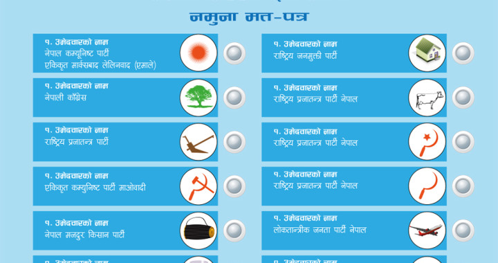 मतपत्र पठाउने काम सुरु