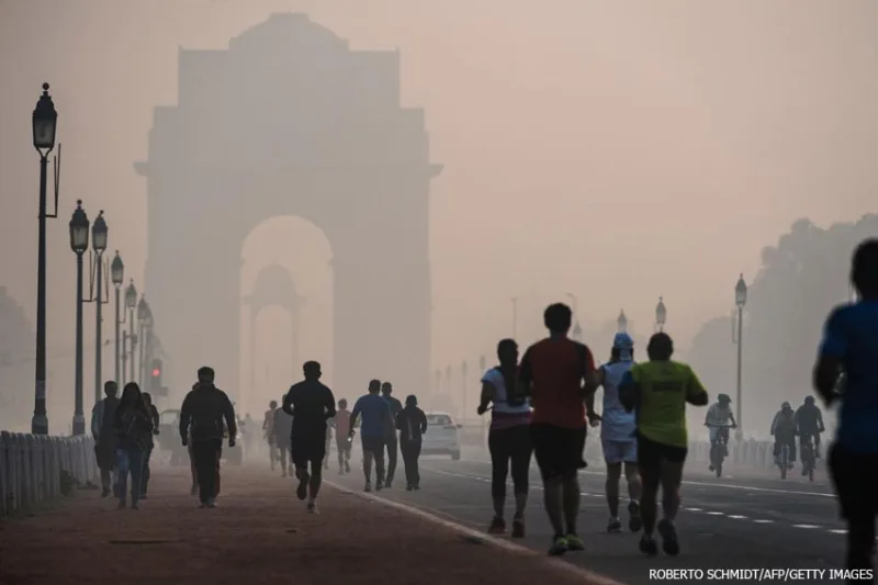 नयाँदिल्ली भारतीय सहरहरुमध्ये सबैभन्दा प्रदूषित सहर