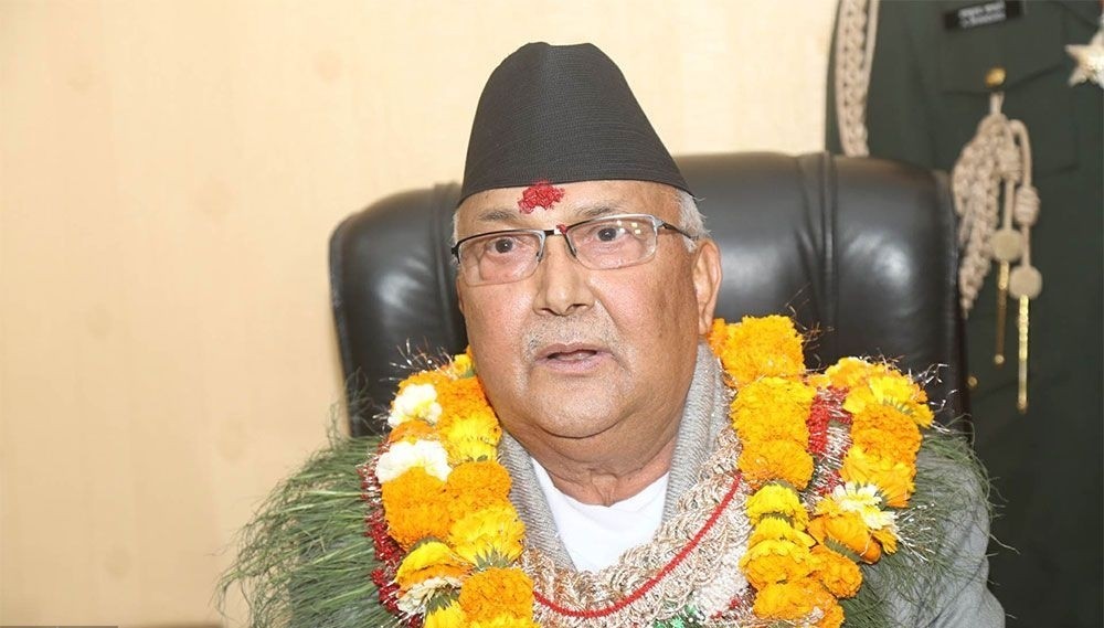 प्रधानमन्त्री केपी शर्मा ओलीले आज विश्वासको मत लिँदै