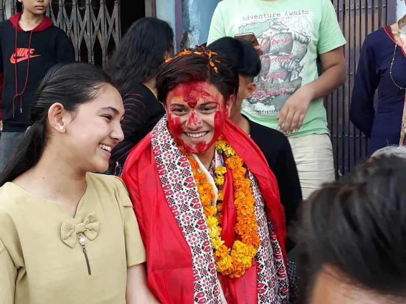 धादिङका कृषल कंडेललाई गृह जिल्लामा यसरी स्वागत गरियो (फोटो फिचर)