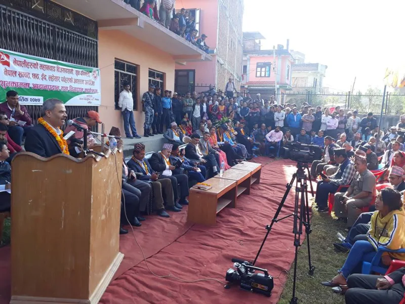 'सरकारले नेपालको सम्पूर्ण क्षेत्रका योजनाको प्रारम्भीक स्तम्भ निर्माण गरिरहेको छ' : पुष्प कंडेल (फोटो फिचर/भिडियो)