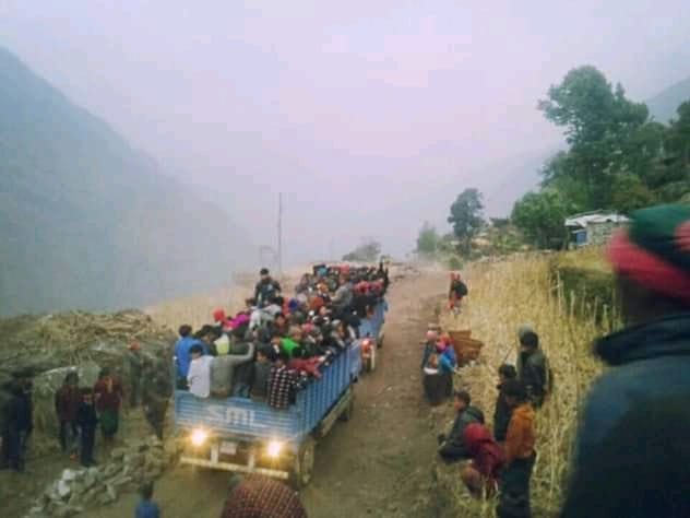 उत्तरी धादिङको गर्स्योङ सम्म मोटर पुग्यो, कृषि उपजले बजार पाउने भए