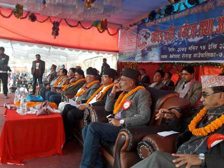 विकास र समृद्धिको पक्षमा कांग्रेस : वरिष्ठ नेता पौडेल