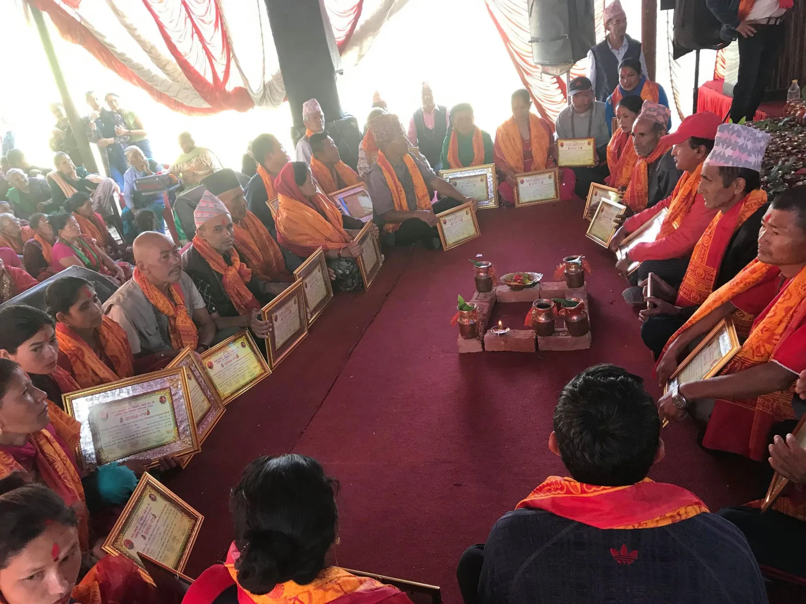 तामाङखर्क मा.विमा संचालित शैक्षिक तथा धार्मिक महोत्सवको पाँचौदिन सम्म जुट्यो साढे १५ लाख