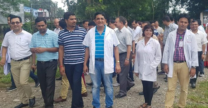 डाक्टरहरु आन्दोलनमा, बिरामी मारमा
