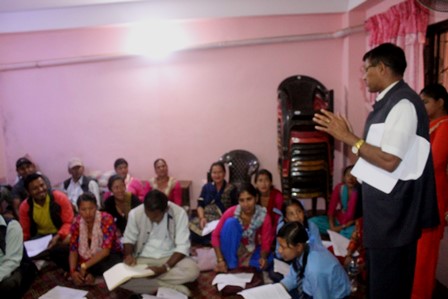 ज्वालामुखीको साँधभञ्ज्याङ क्षेत्रलाई सरसफाई स्वच्छताको नमुना गाँउ बनाईने