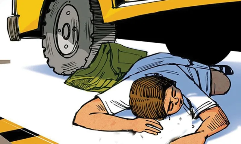 ट्रकको ठक्करबाट पैदलयात्रीको मृत्यु
