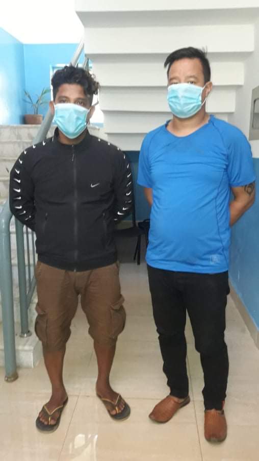 २४ तोला सुनजस्तो देखिने पहेंलो वस्तु सहित २ पक्राउ