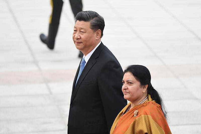 चीनियाँ राष्ट्रपति सीको नेपाल भ्रमणका क्रममा सरकारले आर्थिक एजेन्डा उठाउने
