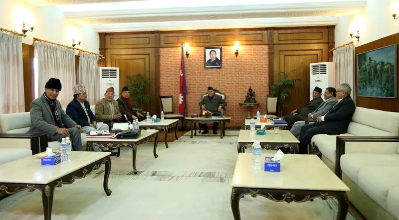 नेकपाको सचिवालय बैठक बस्दै