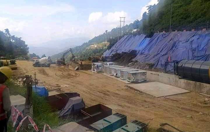 नेपालकै पहिलो नौविसे-नागढुङ्गा सुरुङ सडक मार्गको निर्माण कार्य सुरु