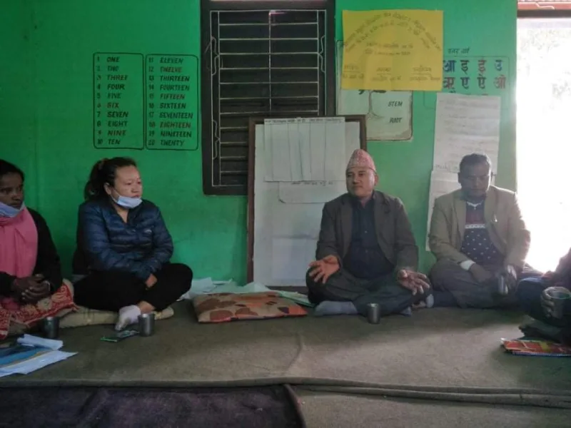 सल्यान्टारमा विद्यालय सुधार सम्बन्धी कार्यशाला