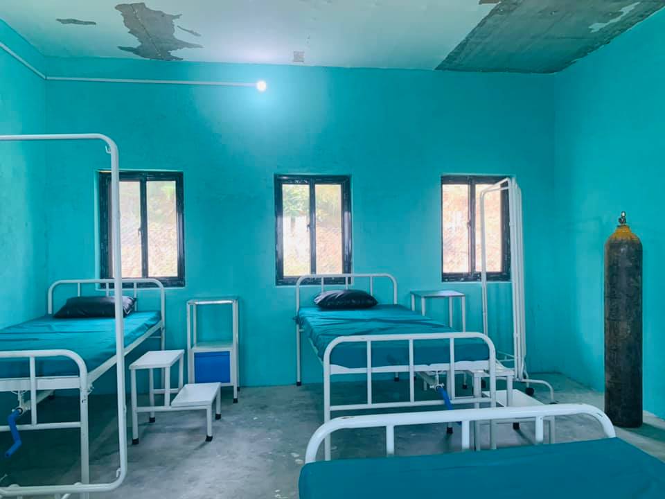 गंगाजमुना गाउँपालिकामा अक्सिजन सहितको १०  शैयाको आईसोलेसन स्थापना