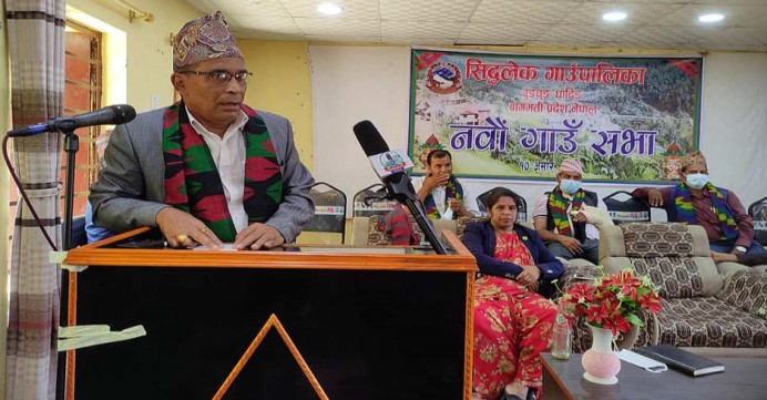 सिद्धलेक गाउँपालिकाकोे नीति तथा कार्यक्रम स्वीकृत