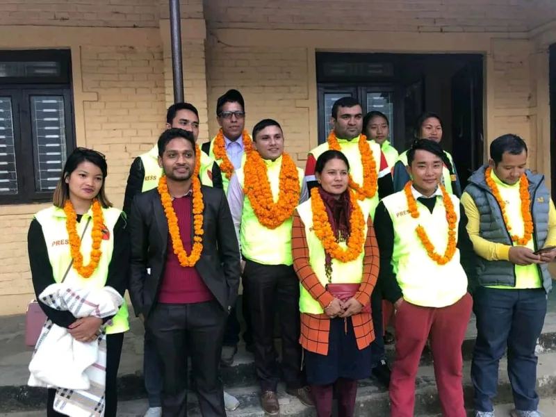 प्रेस सेन्टर धादिङको अध्यक्षमा राजन अधिकारी