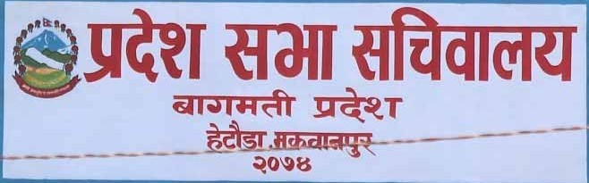 मन्त्रालय फुटाएको र योजना कटौती गरेको भन्दै,बागमती प्रदेशको संसद अबरोध