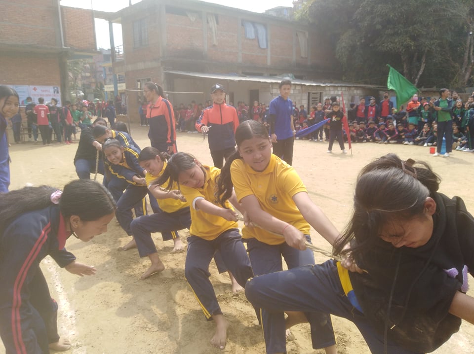 न्यु किबो बोर्डिङ स्कुलको २० औँ खेलकुद उत्सवमा आज १८ खेलहरु सम्पन्न
