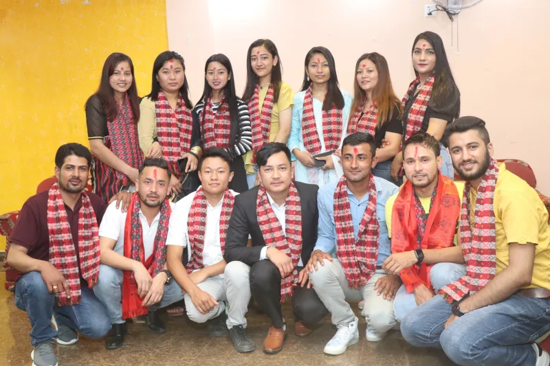 उच्च शिक्षा अध्ययनका लागि जापान जाने विद्यार्थीको विदाई
