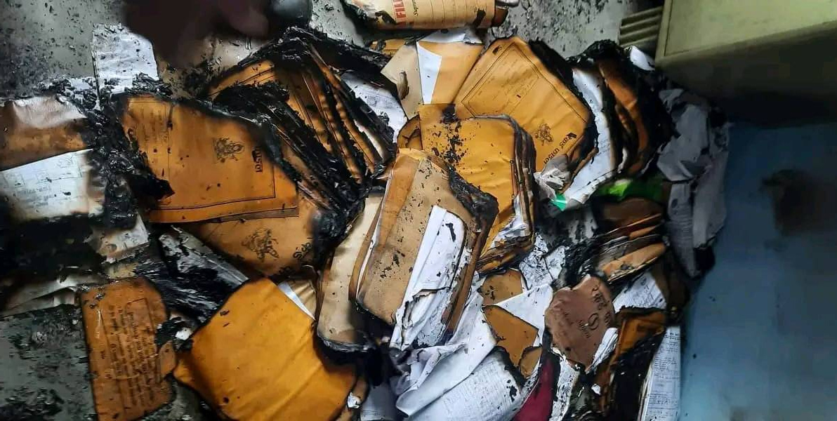 आगलागीमा परि शिखर ईन्स्योरेन्समा कार्यरत एक कर्मचारीको मृत्यु