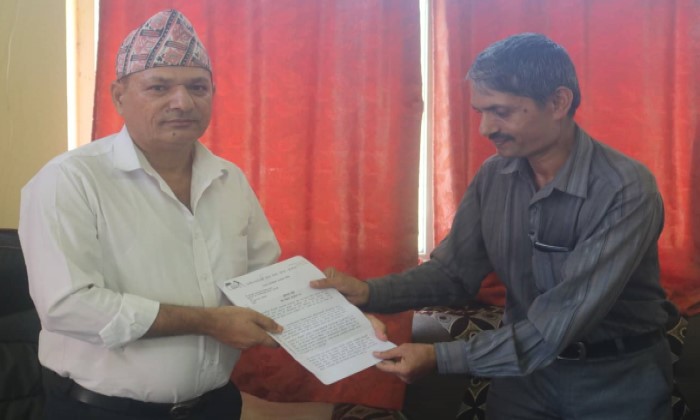 मानवअधिकारका क्षेत्रमा क्रियाशिल संस्थाहरुद्धारा रोम विद्यान अनुमोदन गर्न ज्ञापन पत्र बुझाईयो