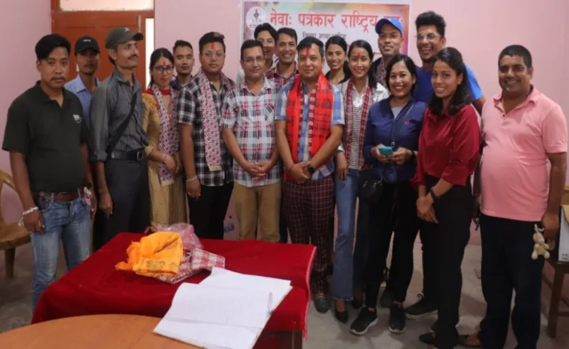 नेवा पत्रकार दबु: धादिङ शाखाको तेस्रो अधिवेशन सम्पन्न : अध्यक्षमा सन्तोषराज श्रेष्ठ