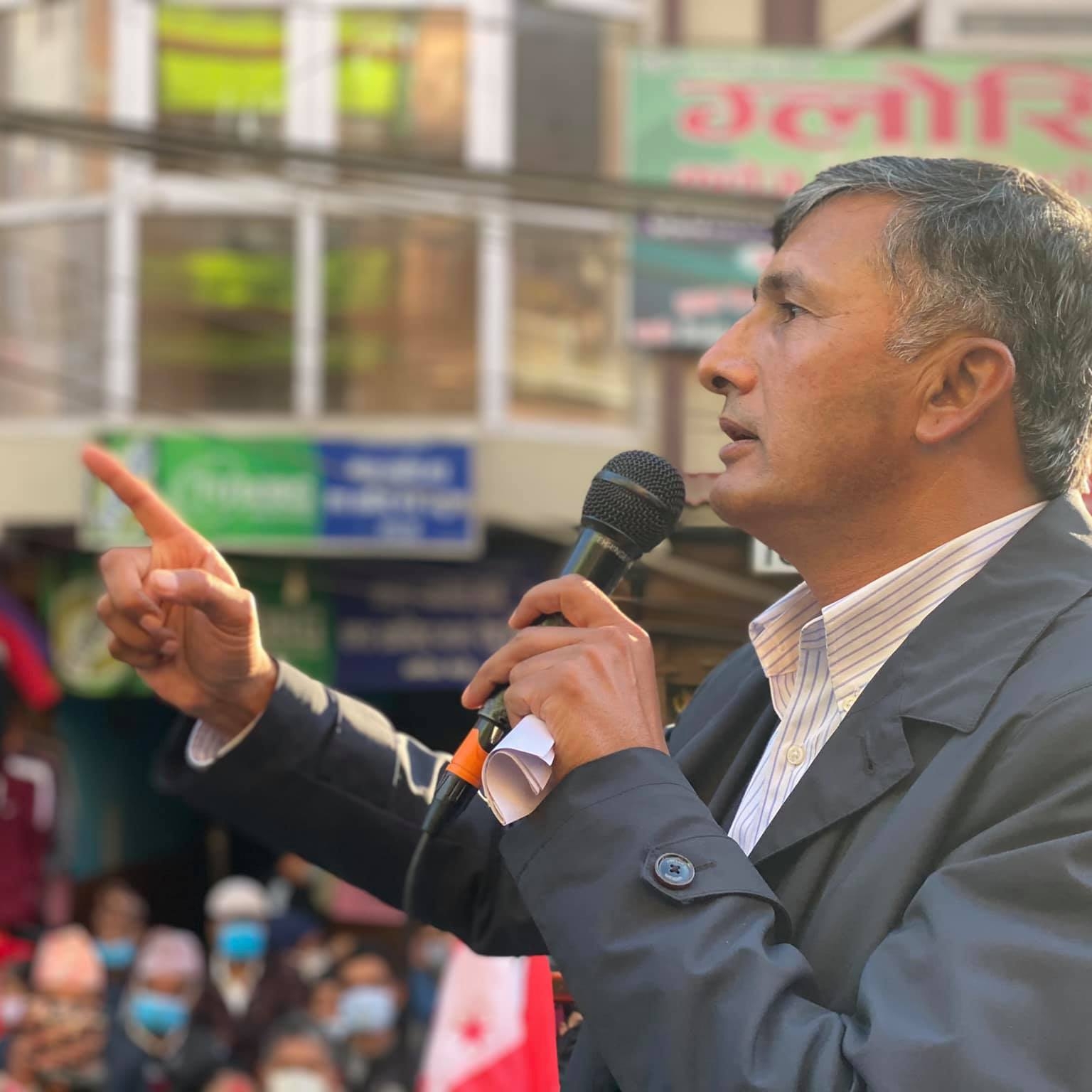 वागी उम्मेद्वार रमेश धमलाले फिर्ता लिए आफ्नो उम्मेदवारी