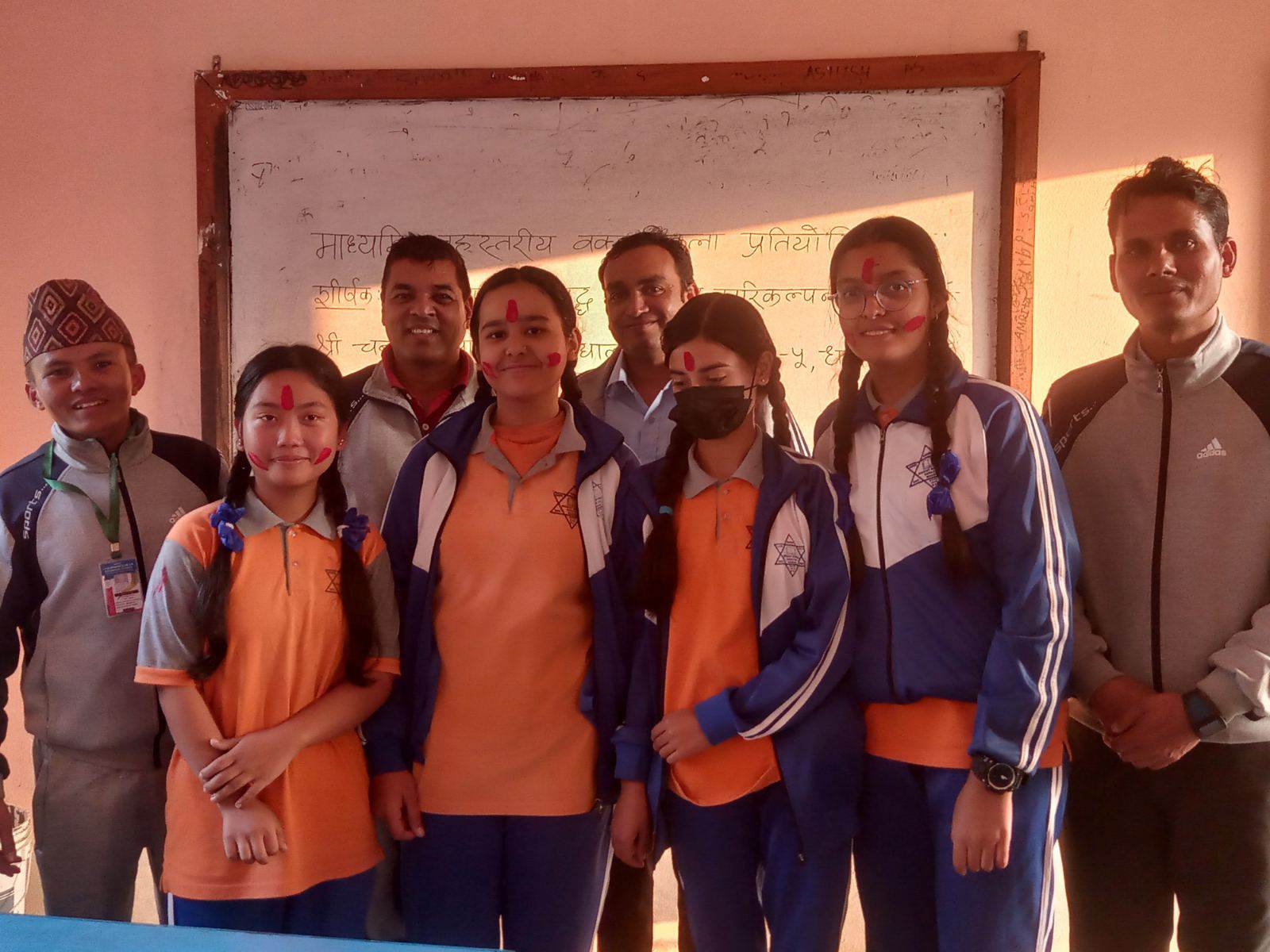 बोल्ने बानीको विकास गर्न चन्द्रोदय माध्यमि विद्यालयमा वक्तृत्वकला प्रतियोगीता