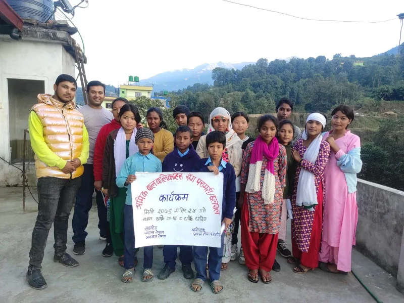 बाल परामर्श सम्बन्धि कार्यशाला सम्पन्न