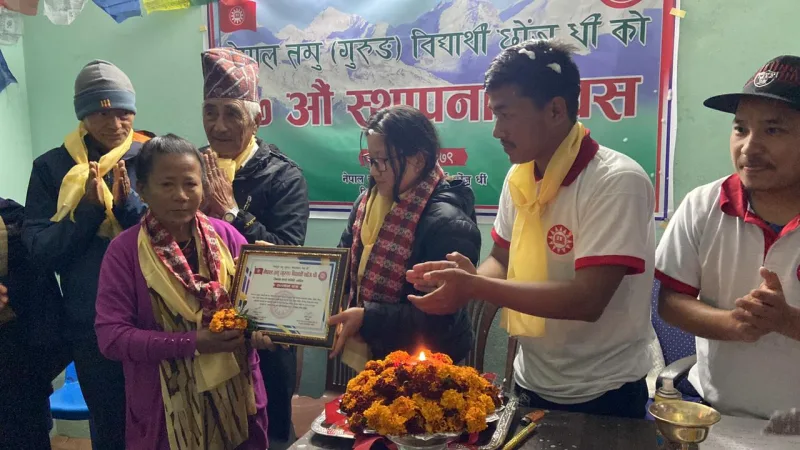 गुरुङ विद्यार्थी धादिङले यसरी मनायो २७ औं स्थापना दिवश ! (फाटो फिचर)