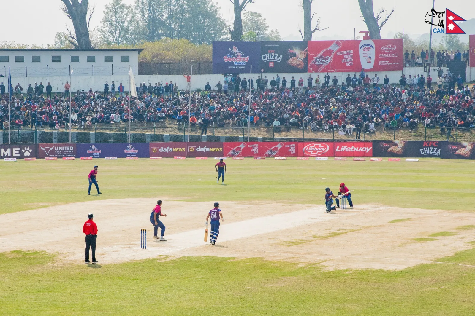 नेपालले यूएईलाई २४९ रनको लक्ष्य दियो