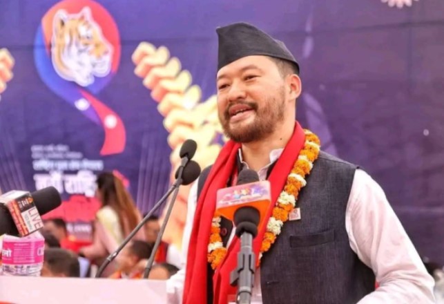 राष्ट्रिय युवा संघ नेपालको केन्द्रिय अध्यक्षमा : क्षितिज थेबे