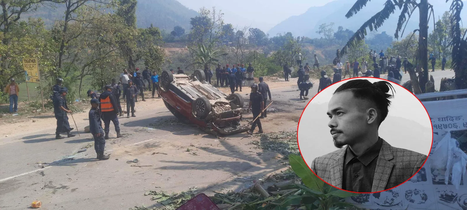 हत्याको विरोधमा बन्द भएको गल्छी-त्रिशूली सडक खण्ड खुल्यो