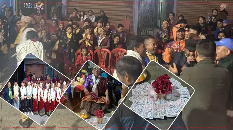 धादिङका गुरुङ समुदायले देउसीभैलो खेलेर ३ लाख भन्दा बढि रकम संकलन गरे (सहयोगीको नामा सहित)