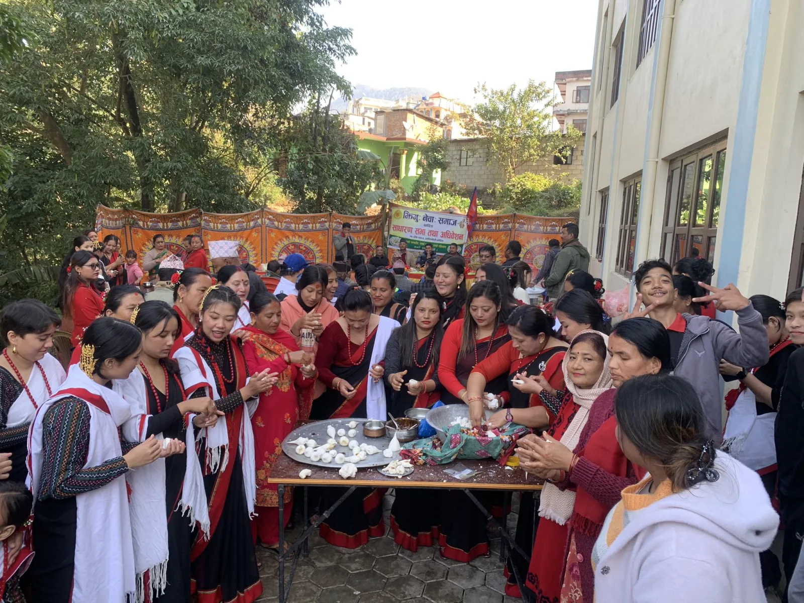 धादिङका नेवार समुदायले पनि य:मरी पुन्ही पर्व मनाए