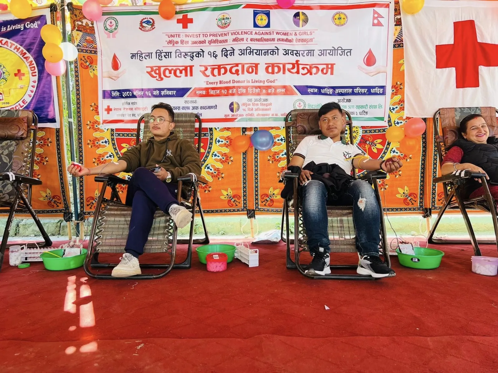 शिव ज्योति महिला सहकारीले गरेको रक्तदानमा ३९ जनाले गरे रक्तदान