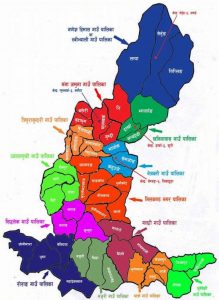 धादिङको स्थानीय निकायको वडा विभाजन हेर्नुहोस्
