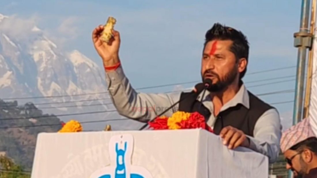 आफूलाई प्रहार भएको खोया घरमा सजाएरराख्ने रवि लामिछानेको घोषणा