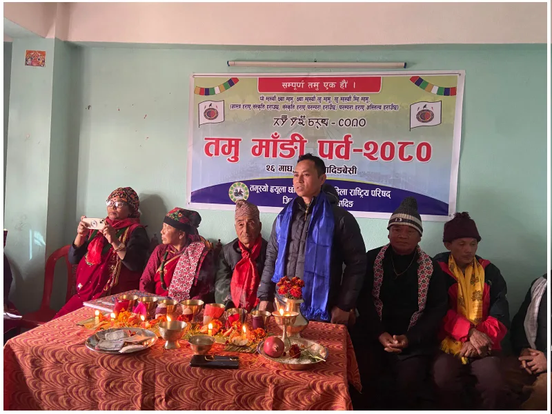 धादिङका गुरुङ महिलाहरुले मनाए माँङी पर्व (भिडियो)