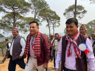 नीलकण्ठ नगरपालिका वडा नम्बर ९ मा रहेको सल्लाघारी बालपार्कको उद्घाटन