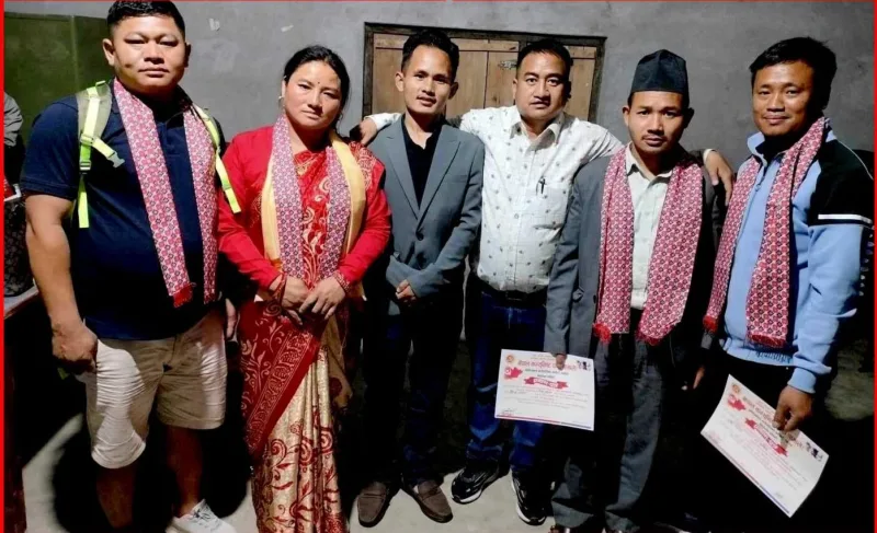 नेकपा एमाले खनियाबास गाउँपालिका कमिटिको अध्यक्षमा उर्गेनवती तामाङ चयन