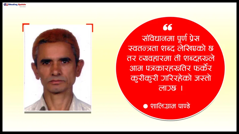 तालाबन्दी आवरणमा नेता पत्रकारहरूको पद लोलुपता र स्वार्थको रोइलो