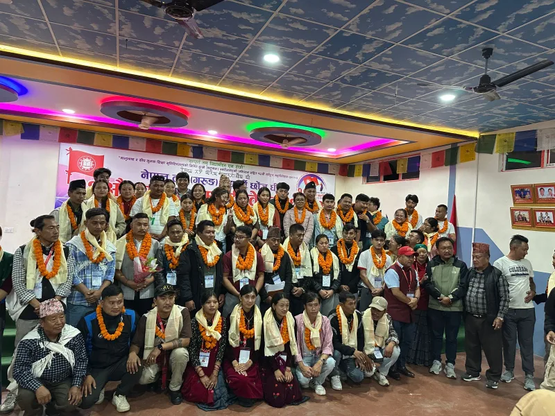 नेपाल तमू (गुरुङ) विद्यार्थी छोंज धींको अध्यक्षमा पवन तमू चयन