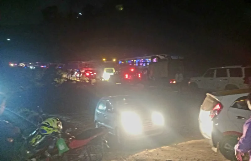 धादिङको थांक्रेमा मोटरसाईकल दुर्घटना हुँदा १ जनाको मृत्यु