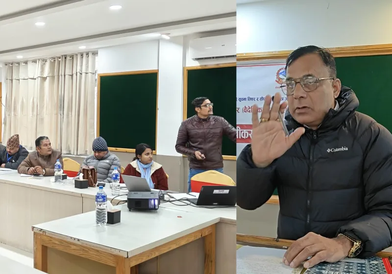 बैदेशिक रोजगार सम्बन्धी मुद्दा जिल्लामै हेर्न कानुनी संशोधन आवश्यक : नगर प्रमुख ढुगाना