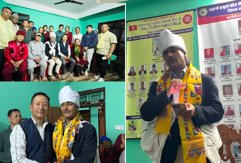 गुरुङ समुदायलाई ग्रामीण पर्यटनसँग जोडेर आयस्तर बढाइने : सांसद बोध नारायण श्रेष्ठ