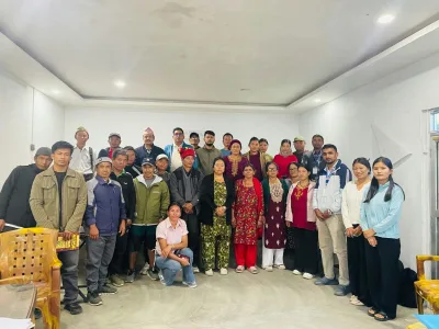 खनियाबासमा अगुवा कृषकहरूको समीक्षा तथा योजना बैठक सम्पन्न